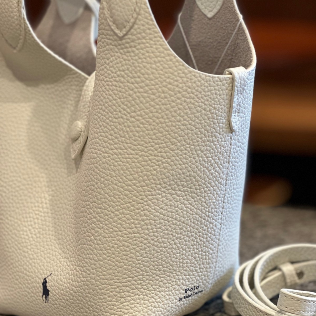 POLO PLAY SMALL LEATHER TOTE & CROSSBODY BAG