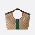 GROSSE GUCCI GIGLIO SHOPPER-TASCHE