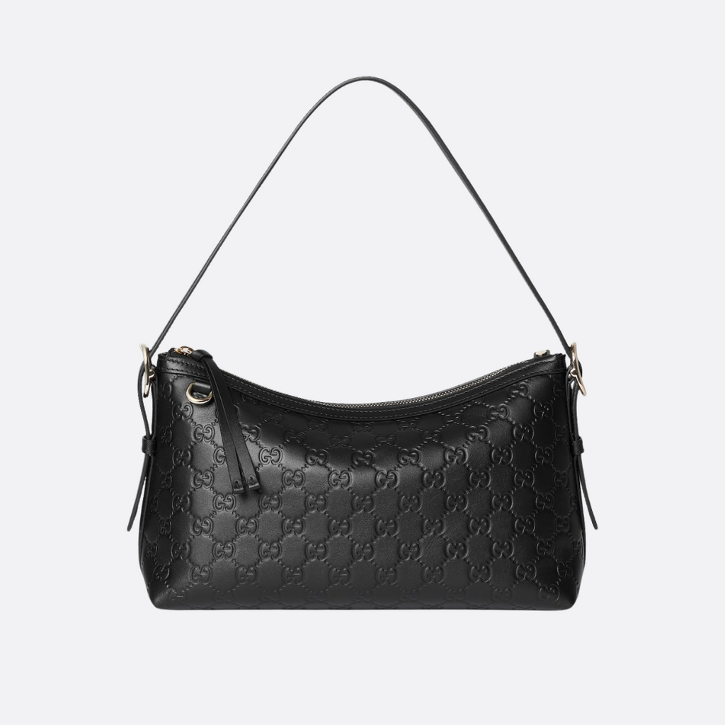 GUCCI – MITTLERE SCHULTERTASCHE MIT GG-EMBLEM
