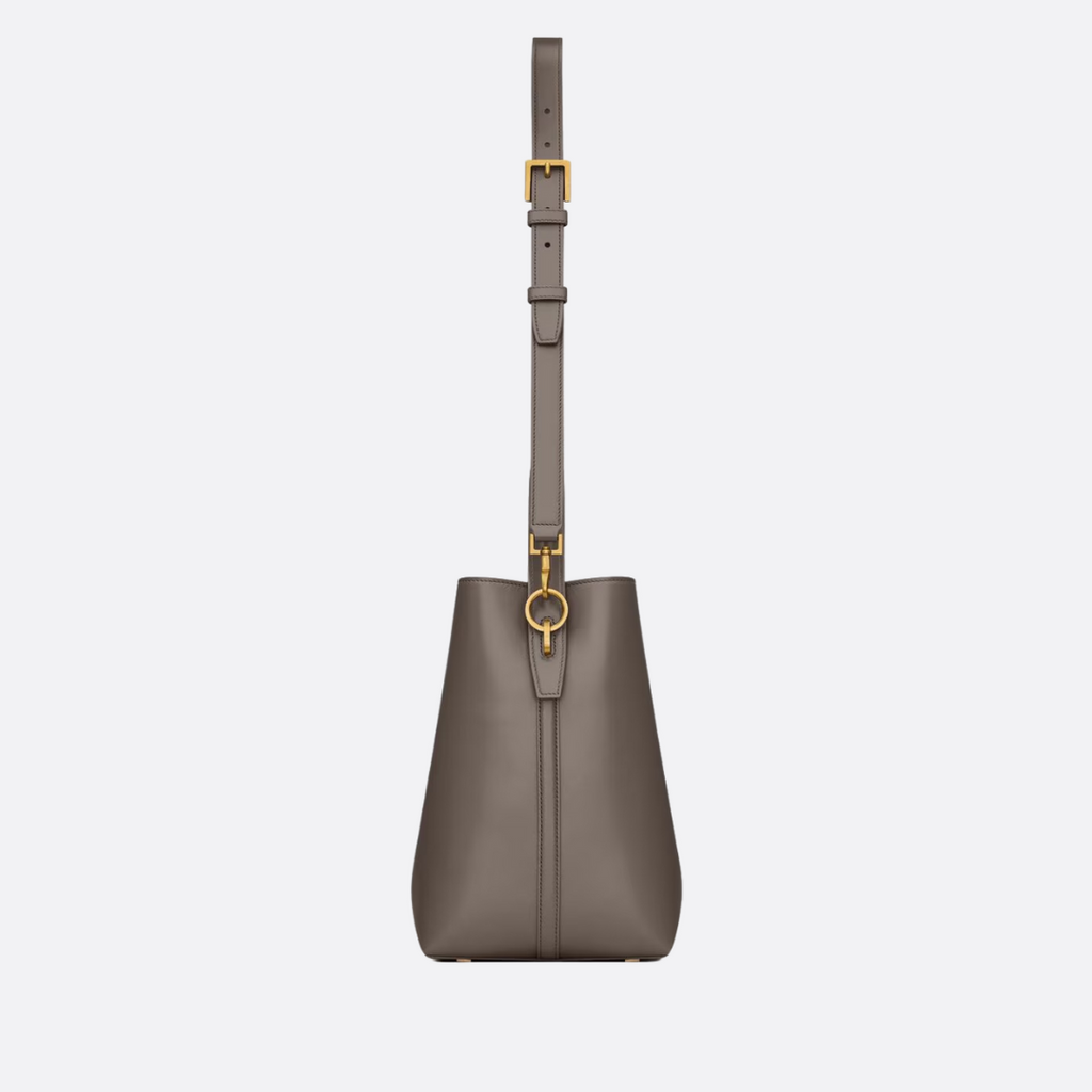 SAINT LAURENT LE 37 BUCKET BAG IN SHINY LEATHER