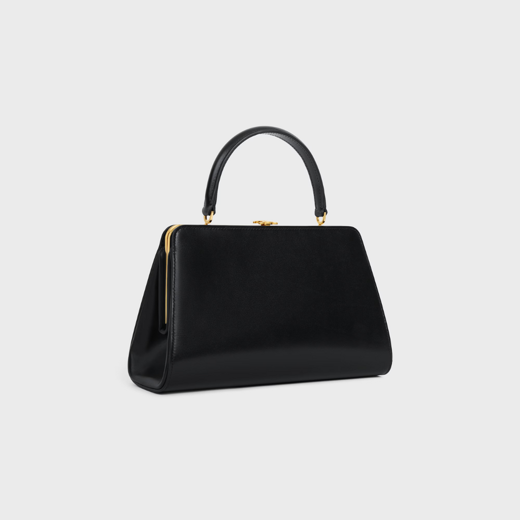 CÉLINE ANTOINETTE MEDIUM BAG AUS SATINIERTEM KALBSLEDER
