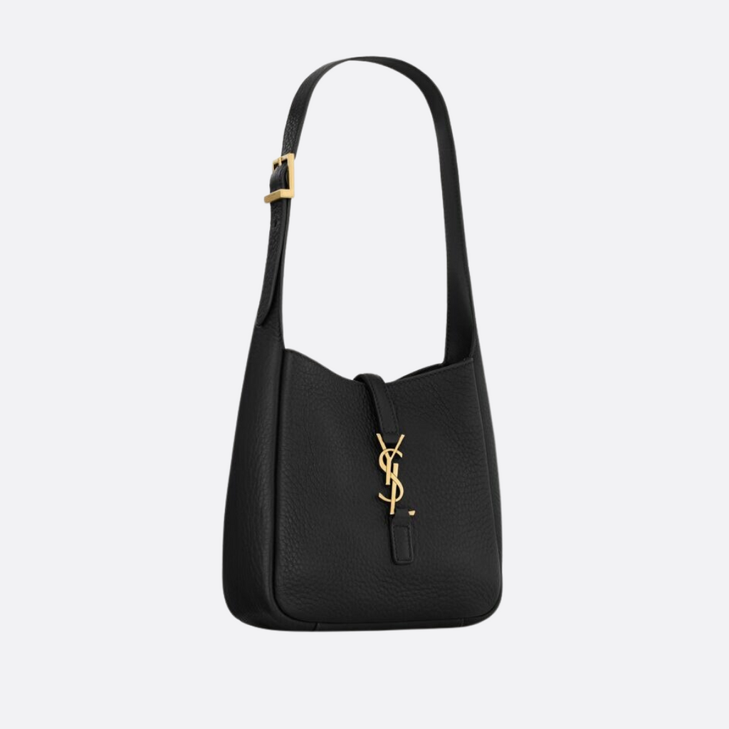 YVES SAINT LAURENT SMALL HAND BAG MADE OF GRAINED LEATHER