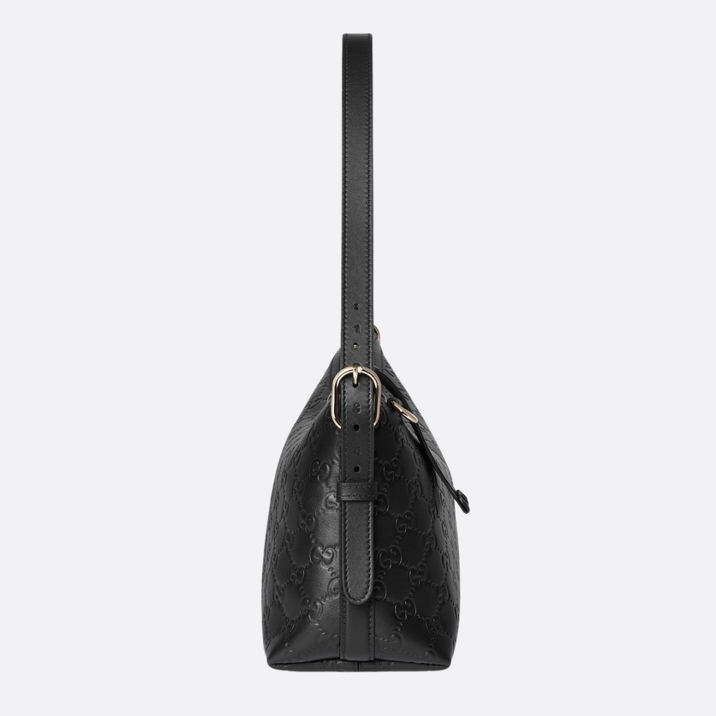GUCCI – MITTLERE SCHULTERTASCHE MIT GG-EMBLEM