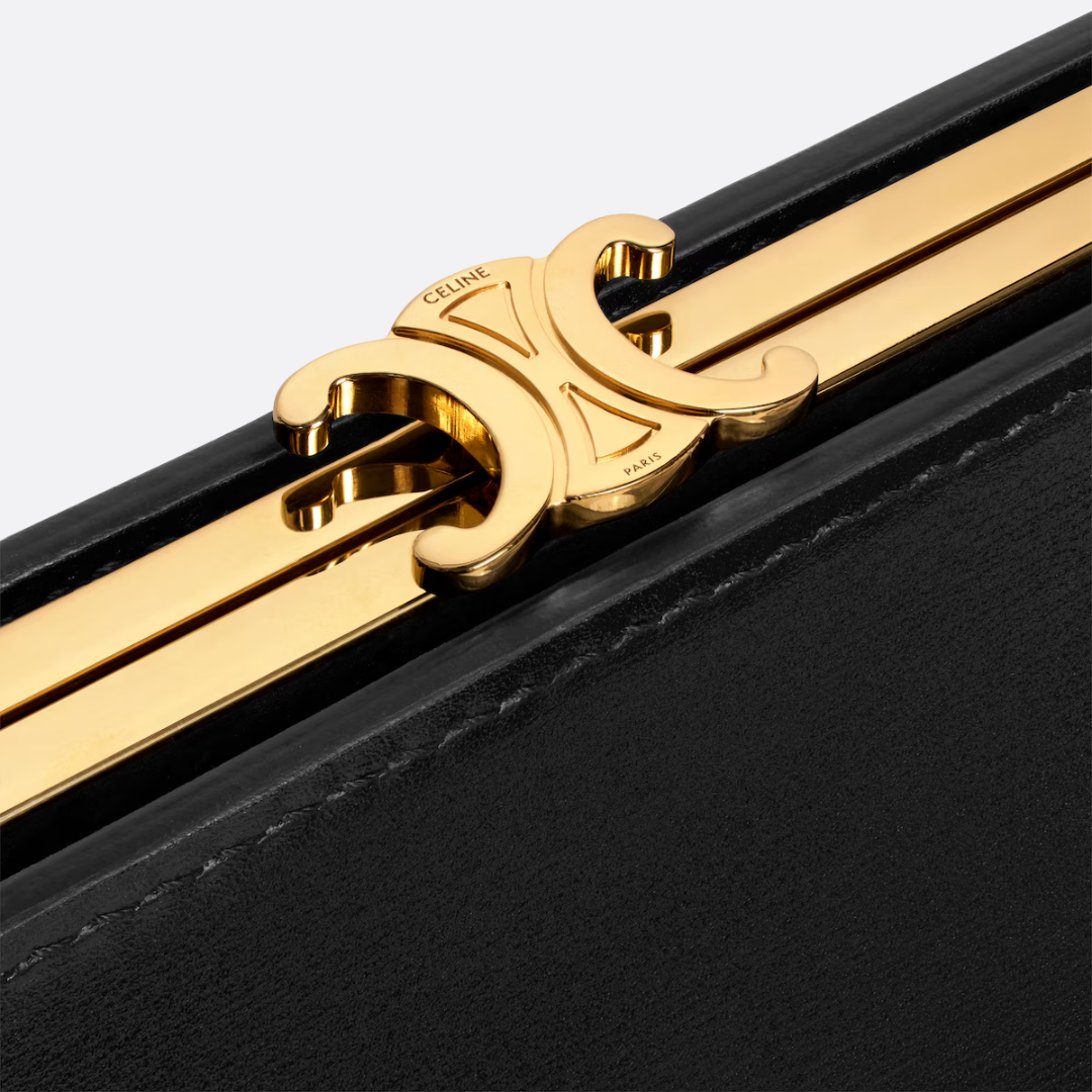CÉLINE ANTOINETTE MEDIUM BAG AUS SATINIERTEM KALBSLEDER