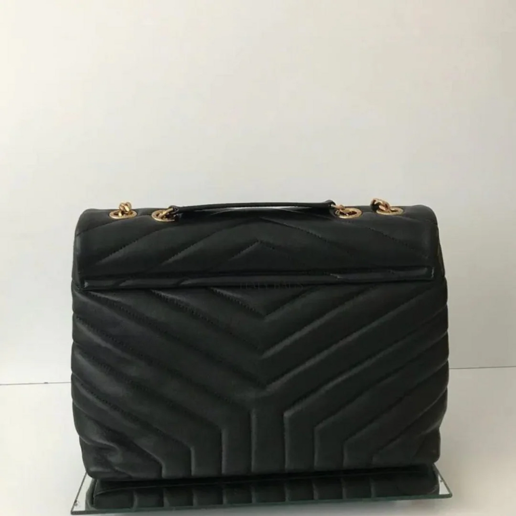 SAINT LAURENT LOULOU KLEINE STEPPTASCHE